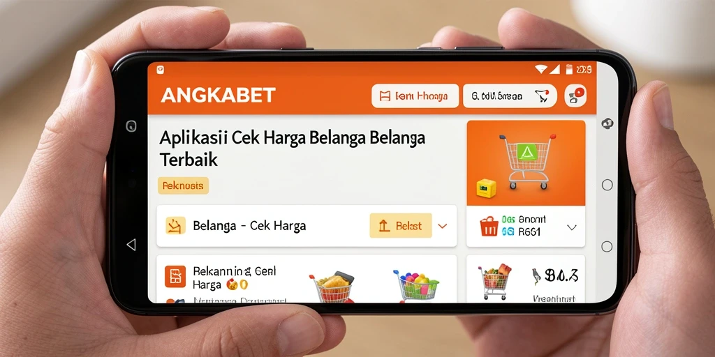 Tampilan antarmuka ANGKABET yang memudahkan cek harga.