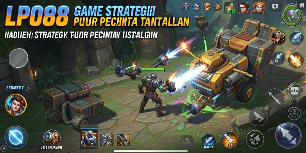Antarmuka permainan LPO88 dengan elemen strategi yang menarik.