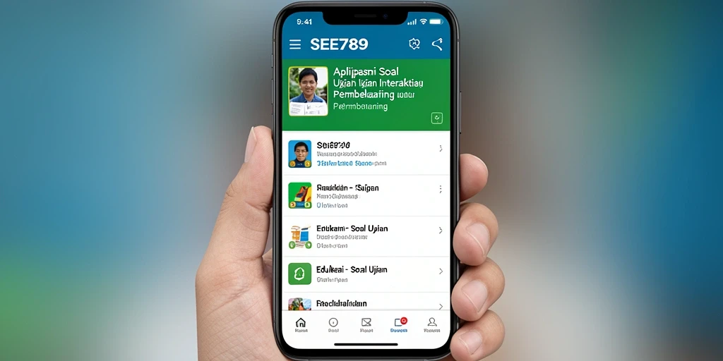 Tampilan antarmuka SEE789 yang intuitif dan mudah digunakan.